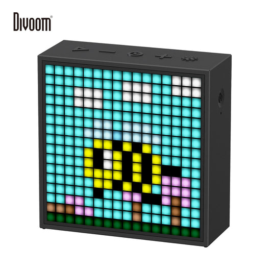 Divoom Bluetooth Speaker with Programmable Pixel Display